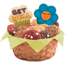 GFW290 - Gluten Free Share a Smile Daisies Basket